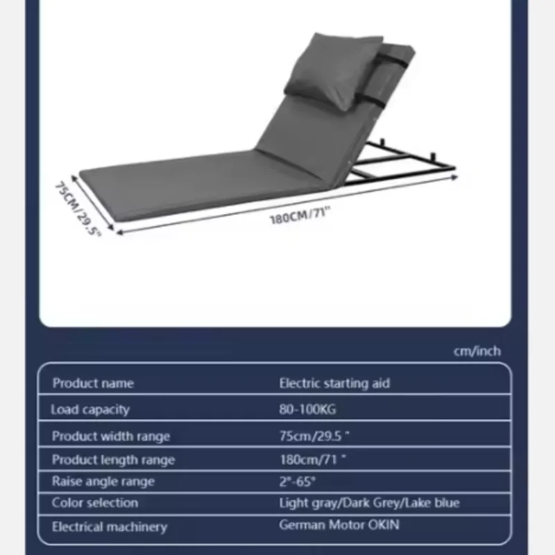 New Product Ideas New Innovation Stock Available Electric Lifting Motorized for Bed Home Electric Bed Backrest