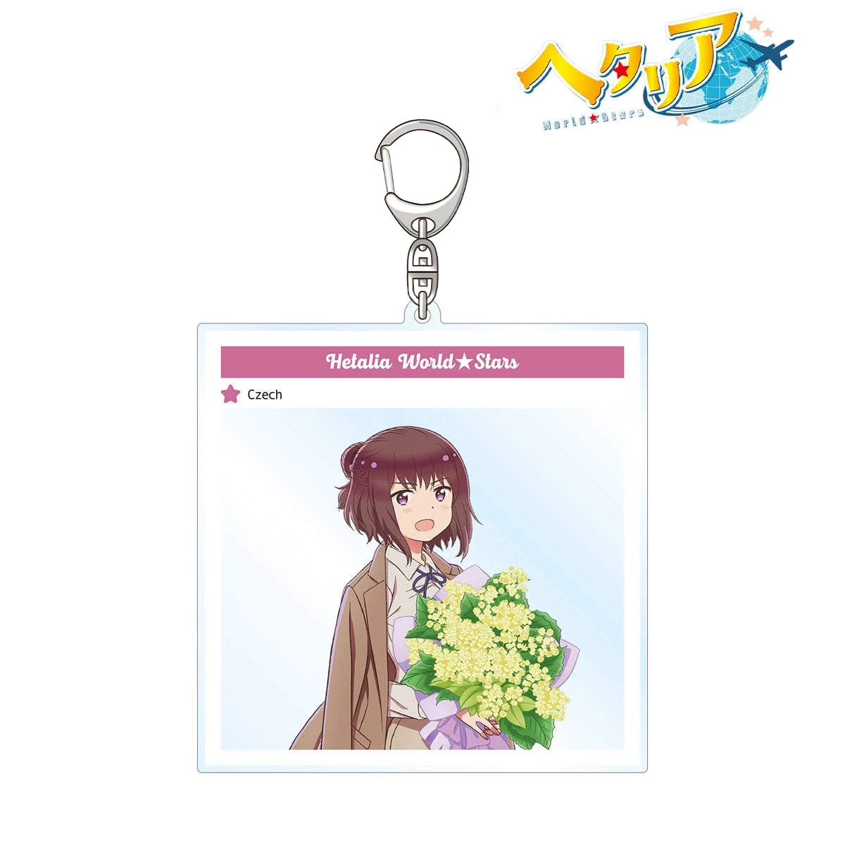 Loen Anime Peripheral Store Hetalia: World Stars Photo Frame Style Acrylic Keychain Pendant Ornamen Fans Charm Gifts About 6cm