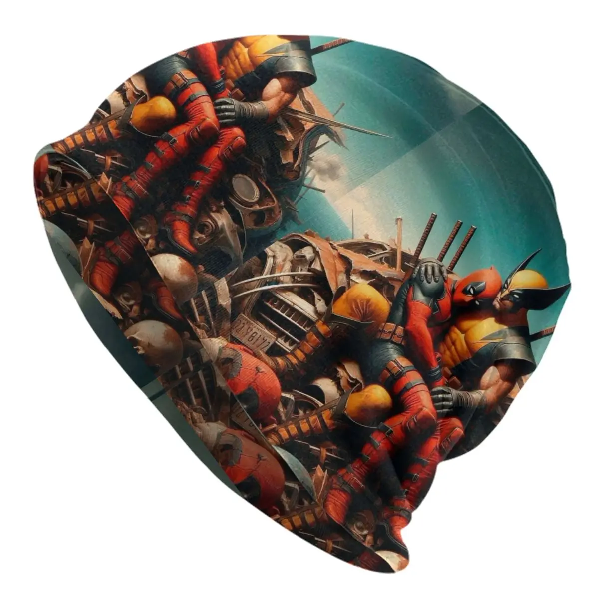 

Пользовательские обои Росомаха Дедпула, шляпа, вязаные шапки для мужчин и женщин, крутые теплые зимние шапки унисекс для взрослых, шапка