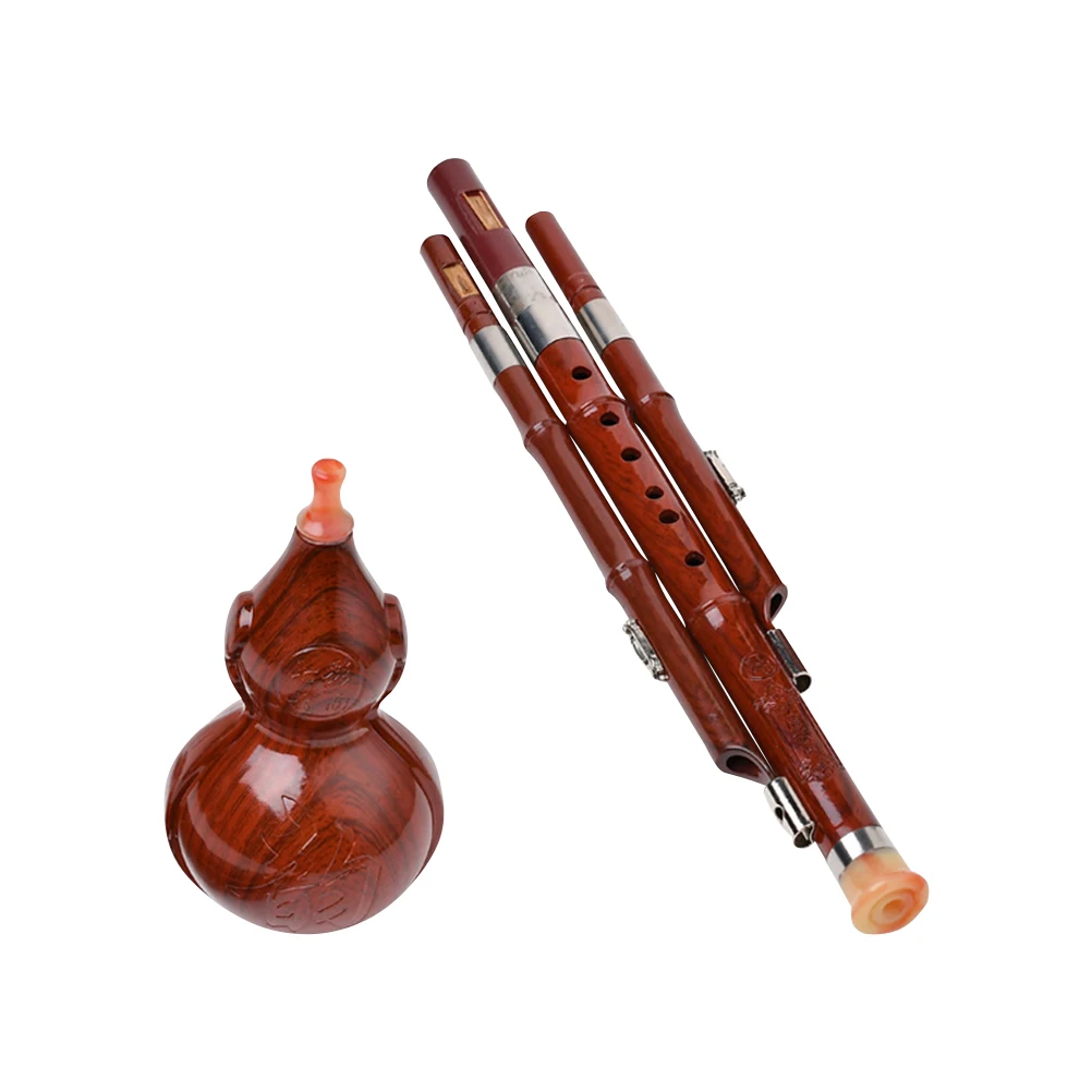 

Hulusi Beginners Playing Musical Instruments Wind Gourd Abs Cucurbit Child