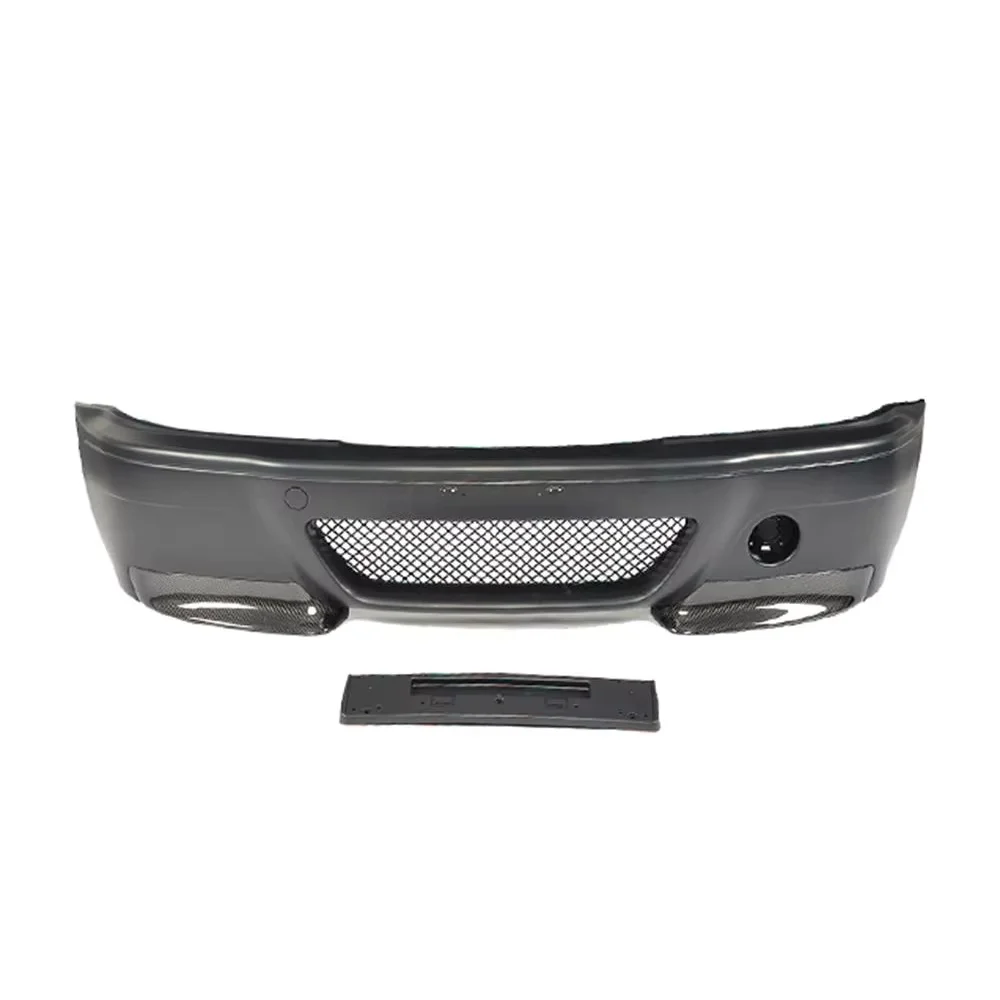 E46 M3 Front Bumper With Carbon Splitters for BMW E46 M3 Base Coupe 2-Door 01-06 view 3