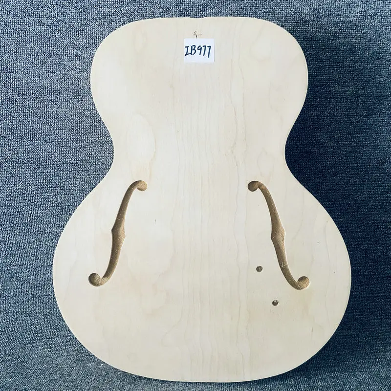 

IB977 Semi Hollowbody Jazz Guitar Genuine Original EPI 6 String Electric Guitar Body Natural Maple DIY Replace Parts Authorised