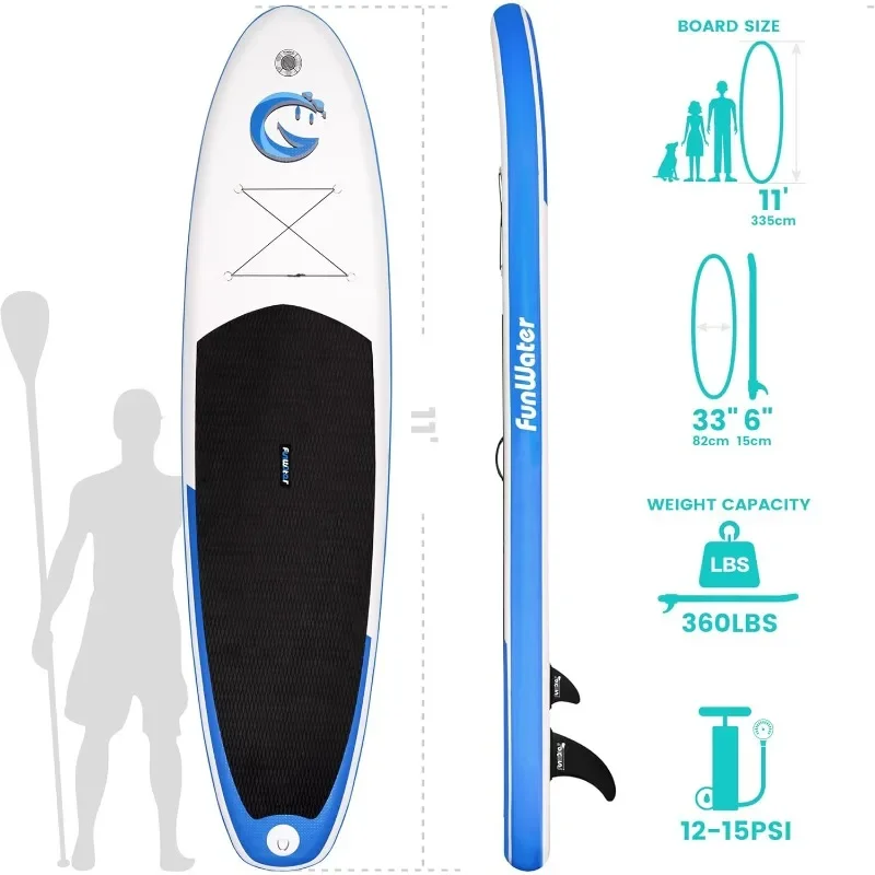 Stand Up Paddle Board Ultralight Inflatable Paddle Board for Adults and Teens of All Skill Levels