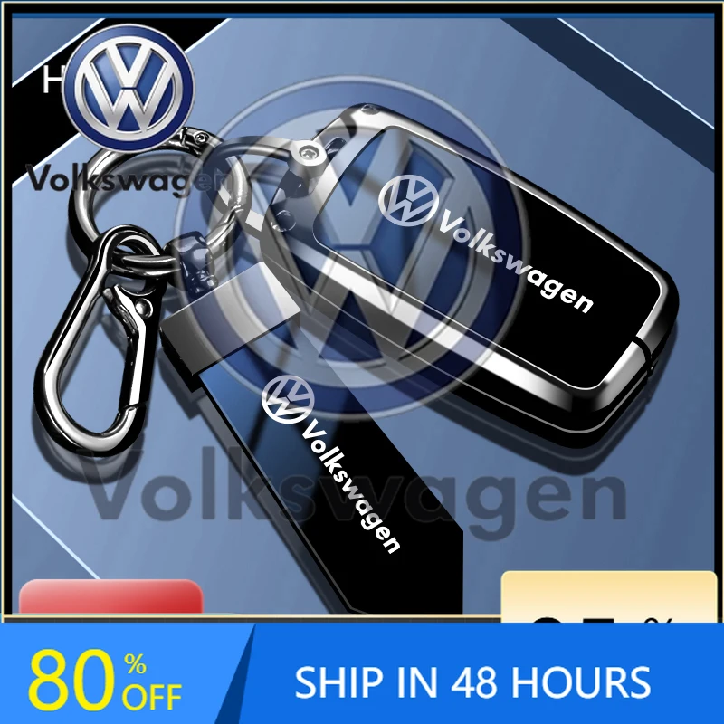 

Car Sticker For VOLKSWAGEN VW New Zinc Alloy Car Key Case Full Cover Protection Shell Bag For VW Volkswagen Polo Tiguan Passat G