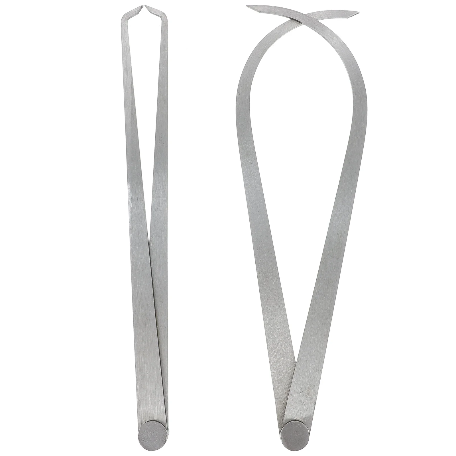 

2pcs Steel Caliper Set Hardened Measuring Tool For Sculpture Pottery Modeling Carving Shaping Measurement