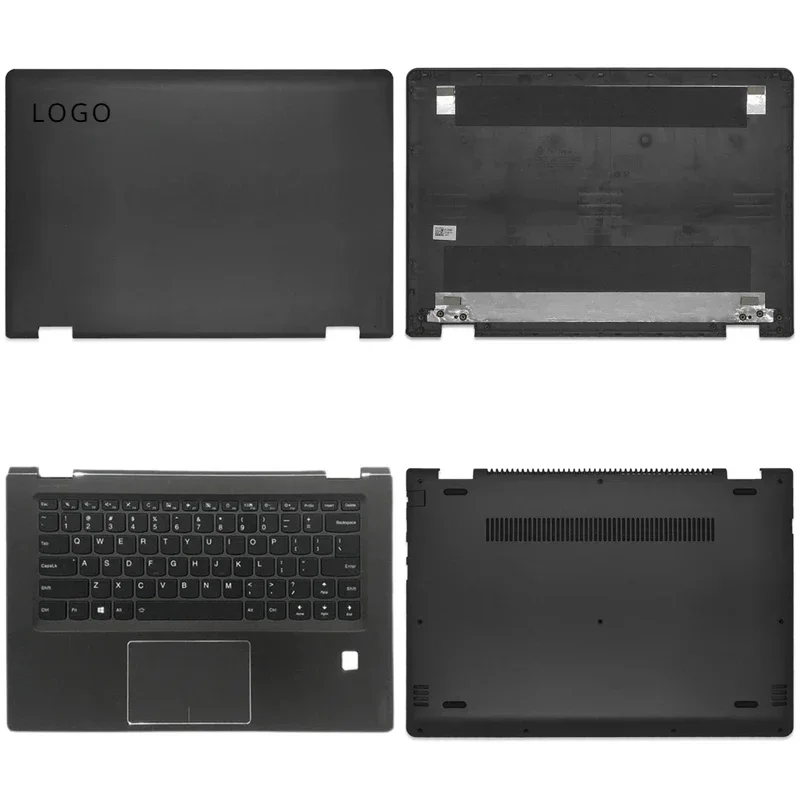 

New For Lenovo YOGA 510-14 ISK Flex 4-1470 Laptop LCD Back Cover Front Bezel Upper Palmrest Bottom Base Case Keyboard Hinges