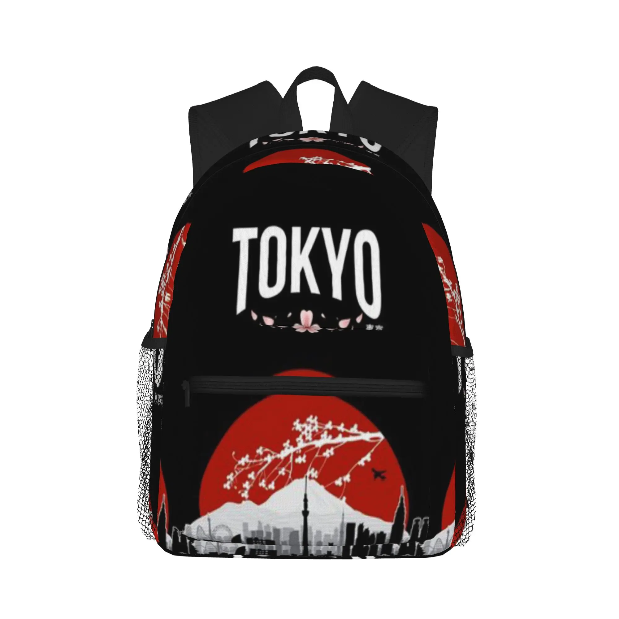 Tokyo - I don t speak Japanese  White Version  Casual Backpack for Students and Adults Bags for women
