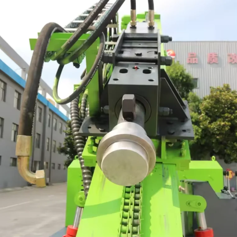 Customized China Tracked Hydraulic Piles Driver Hammer Pole Solar Pile Driver Ramming Rig Machine