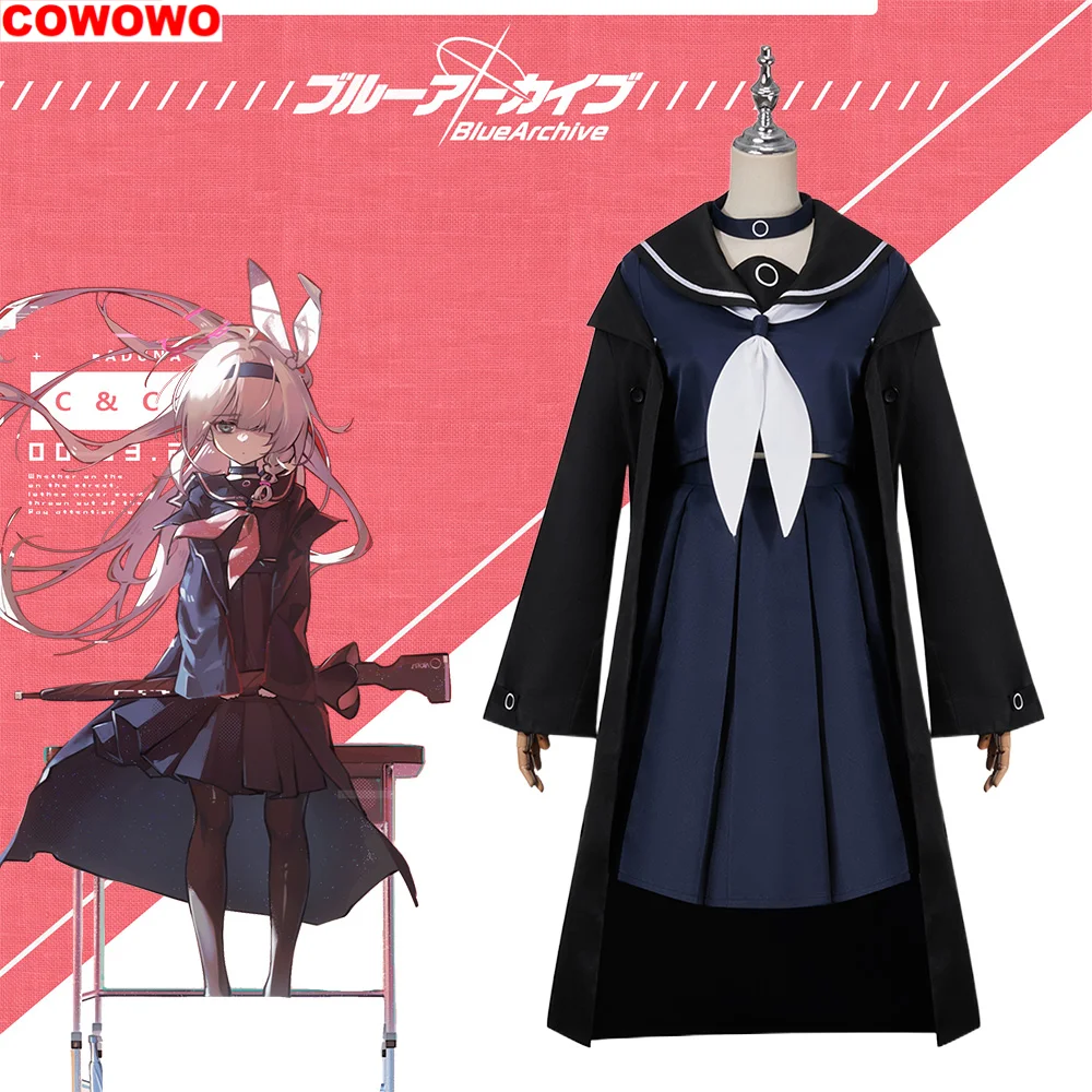 

COWOWO Blue Archive Plana Women Cosplay Costume Cos Game Anime Party Uniform Hallowen Play Role Clothes Clothing