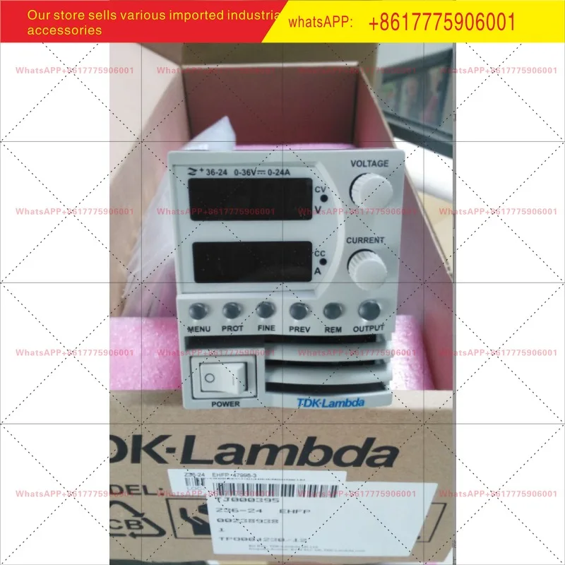 Nueva fuente de alimentación conmutada original TDK-LAMBDA fuente de alimentación programable Z36-24