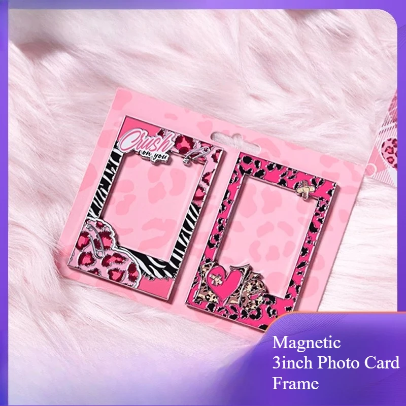 

Magnetic Photo Frame Fridge Magnet for Mini 3 inch / Wide 5 inch / Universal Photo Holder Accessories Display Decor