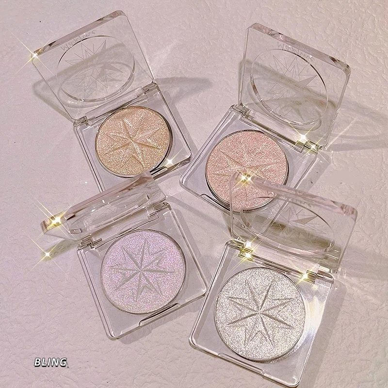 きらめくアイシャドウパレット,防水蛍光ペン,長持ち,きらめき,ブレンドしやすい,化粧品,4色