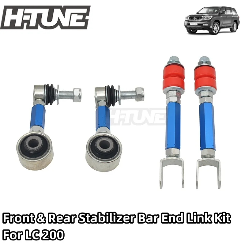 

For Land Cruiser 200 Front & Rear Suspension Adjustable Stabilizer Bar End Link Replacement Kit