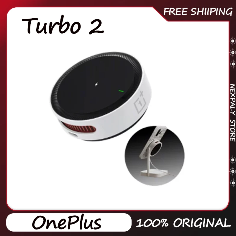 

OnePlus Turbo 2 AIRVOOC Magnetic Wireless Charger 50W Cooling Fast Charging Pad For OnePlus Smartphones And Magnetic Devices
