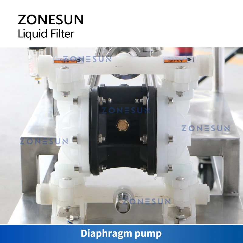 ZONESUN น้ำหอมกรองน้ำไวน์เครื่องฟอกอากาศระบบน้ำหอมผลิตด้านหน้าปั๊มไดอะแฟรมป้องกันไฟฟ้าสถิตย์ ZS-PF2