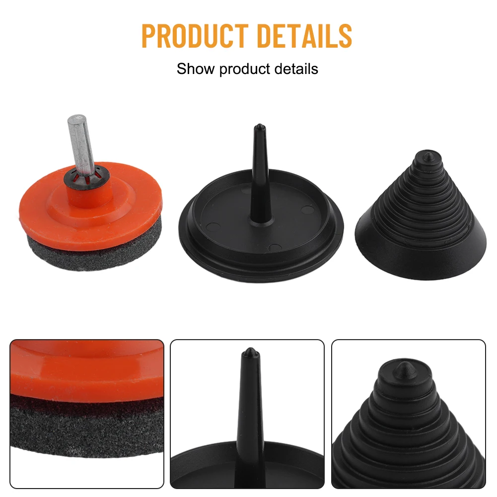 Balancer Tool Lawn Mower Sharpener Brown Corundum Convenient 1 Set 1.97×1.85 Inch Kit 1.97×1.85 inch Practical