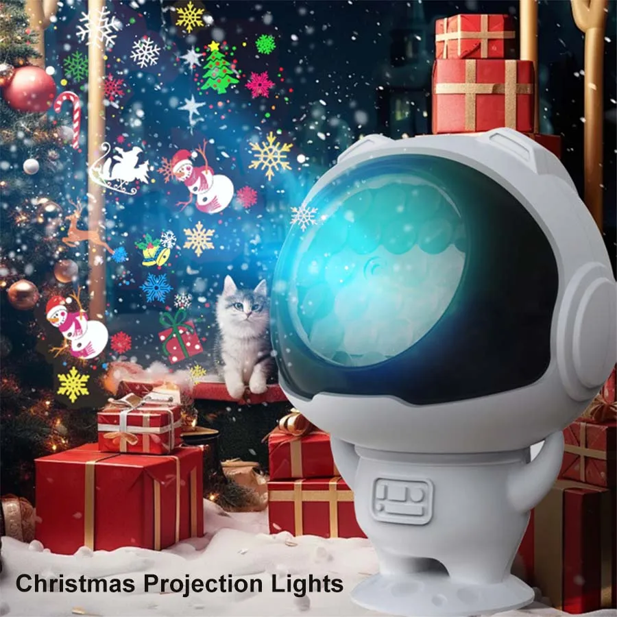 

1pcs Astronaut Projector LED Night Light Creative Starry Sky Astronaut Porjectors Lamp Children Gifts Home Festive Party Decor