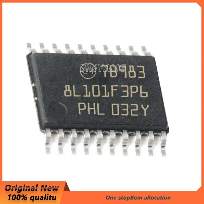 10Pcs/Lot STM8L101F3P6TR 8L101F3P6TR 8L101F3P6 TSSOP-20 Microcontroller