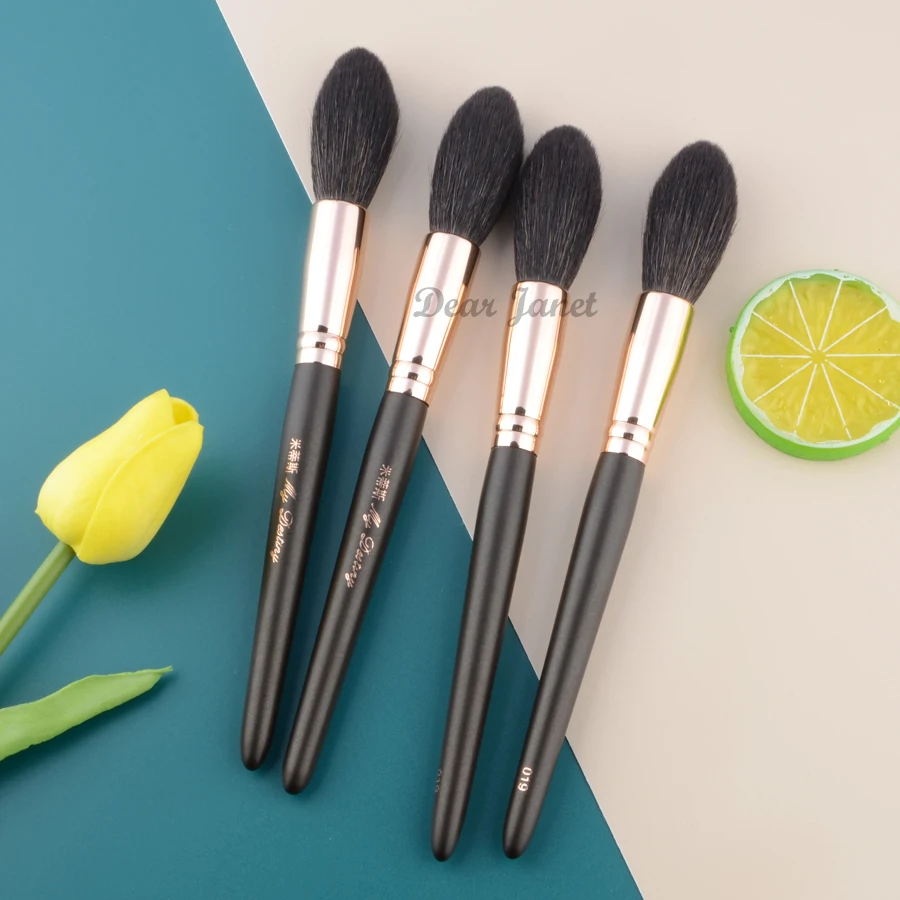 1 piece Goat hair Blush Makeup brushes Powder contour Highligher Make up brush Shadow exquisite beauty tools My destiny 019