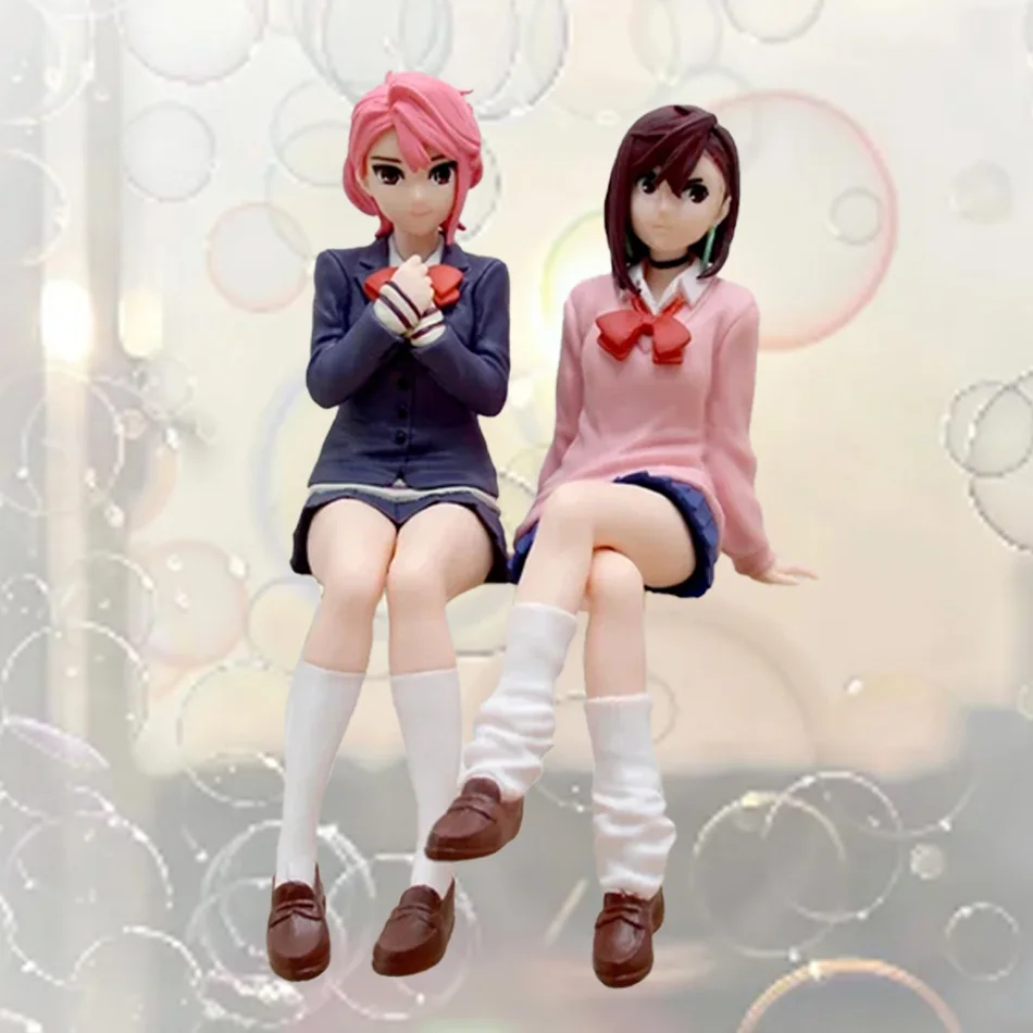 Hot Anime Dandadan Ayase Momo Shiratori Aira Sitzhaltung S.H.Figuarts Transformiert Montage PVC Modell Spielzeug Action-figuren Geschenk