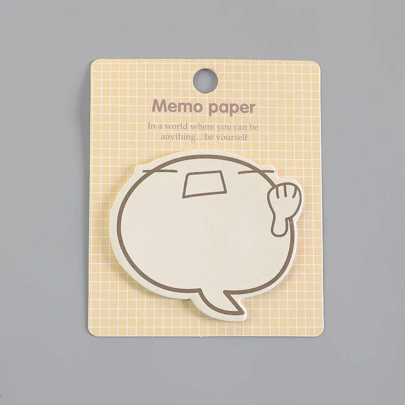 4 Pcs Wholesale Memo Pads Stationery Creative Cartoon Inspirational N Times Stickers Cute Notes Pad Office Accessories
