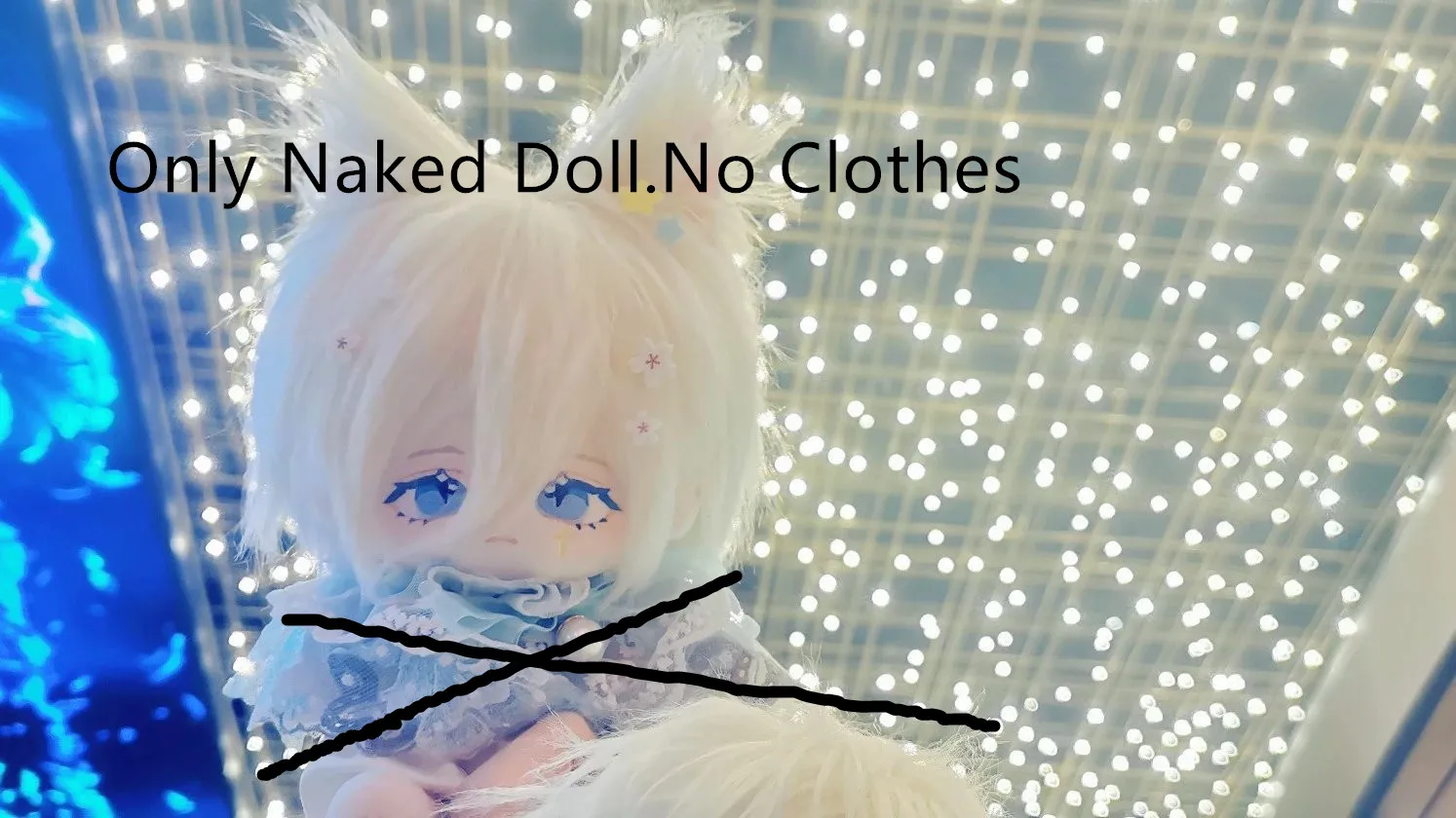 Tenshouin EpiercmexCotton Butter Naked Cotton Dolls Ensemble Stars, Pré-vente, 20cm Jouets en peluche de dessin animé, cosplay