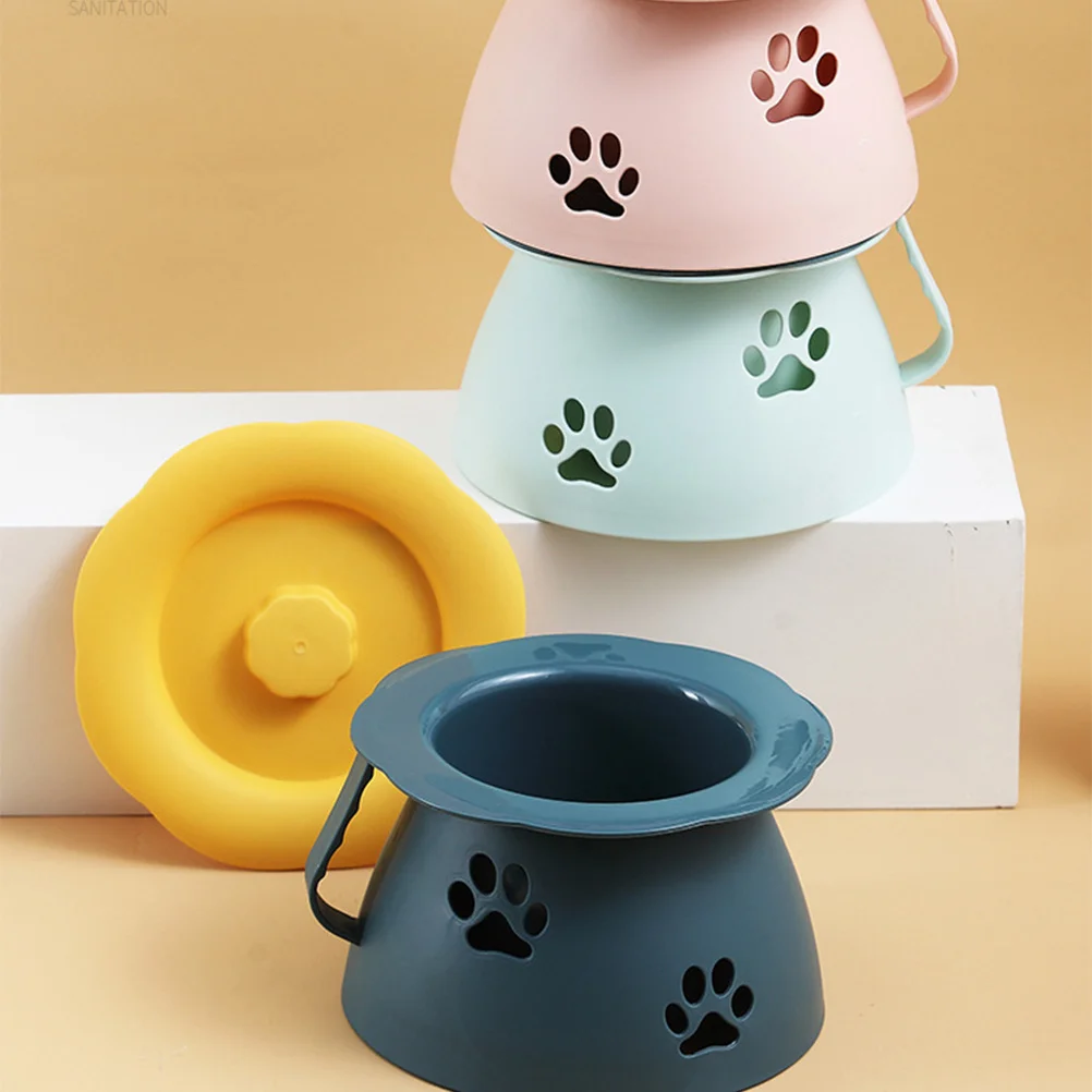 مقعد تدريب المرحاض باللون الأزرق السماوي السميك المحمول للأطفال الصغار مع غطاء مقبض مقاوم للرائحة ومتين مجوف #2