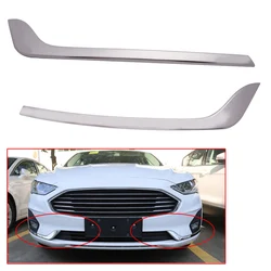 Steel Front Bumper Lip Spoiler Cover Stripe fit for Ford Fusion Mondeo 2019