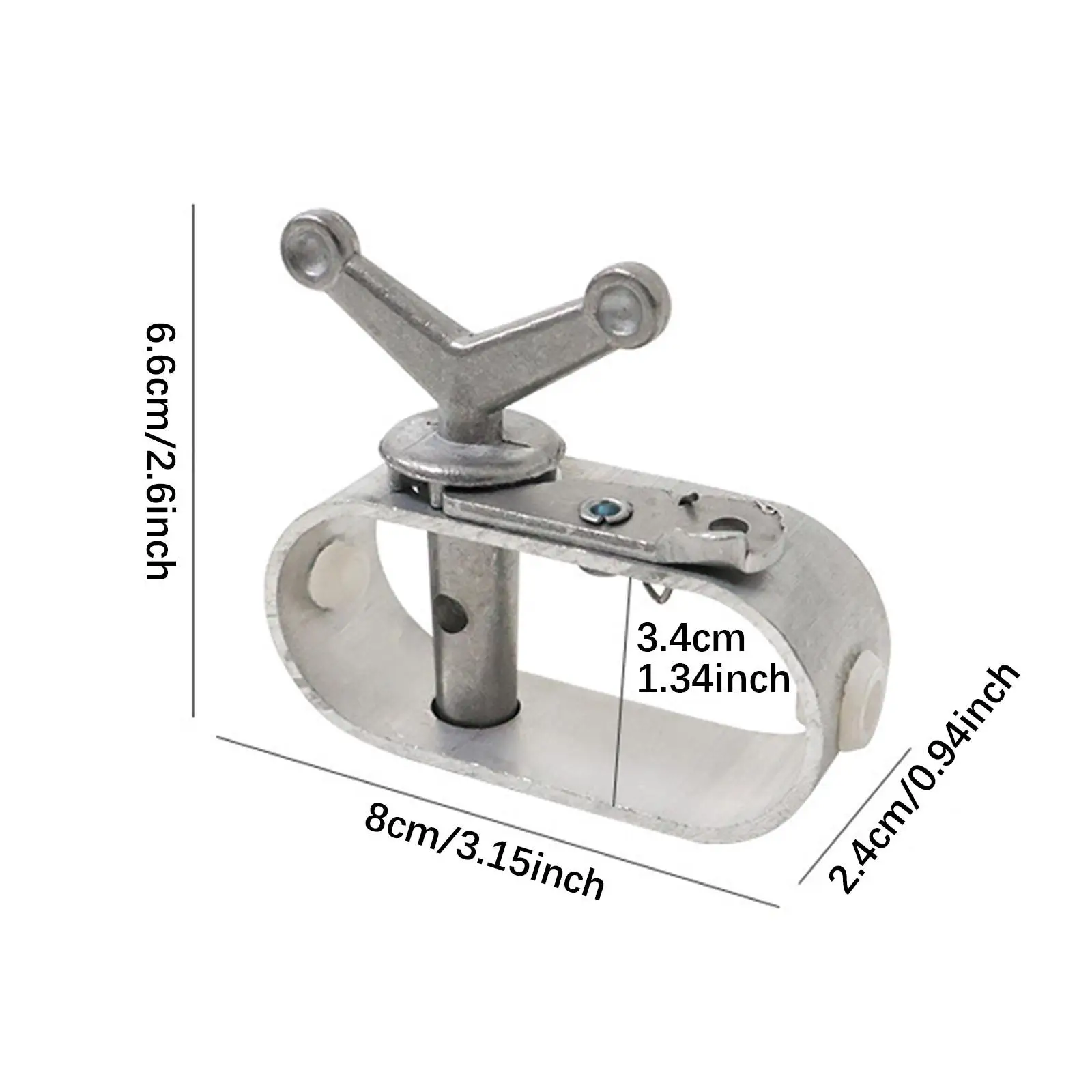 Heavy Duty Fence Wire Tensioner Steel Strainer Tightener Tool for Chain Link Farm Enclosures and Grape Trellis