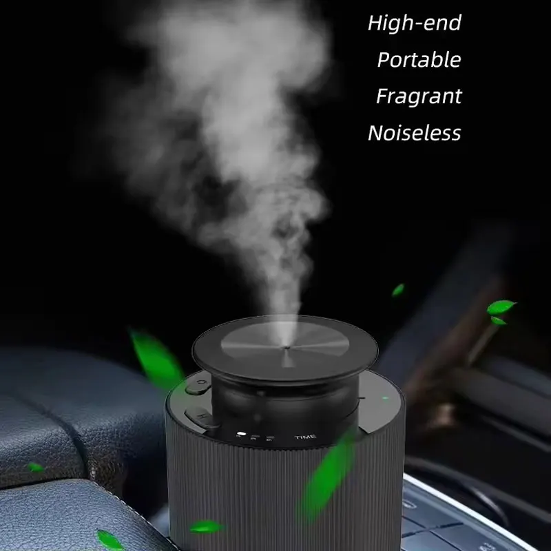 

Car Air Freshener Waterless Essential Oil Diffuser Auto ON/Off Electric USB Rechargeable 10ML Scent Aroma Diffuser for Car