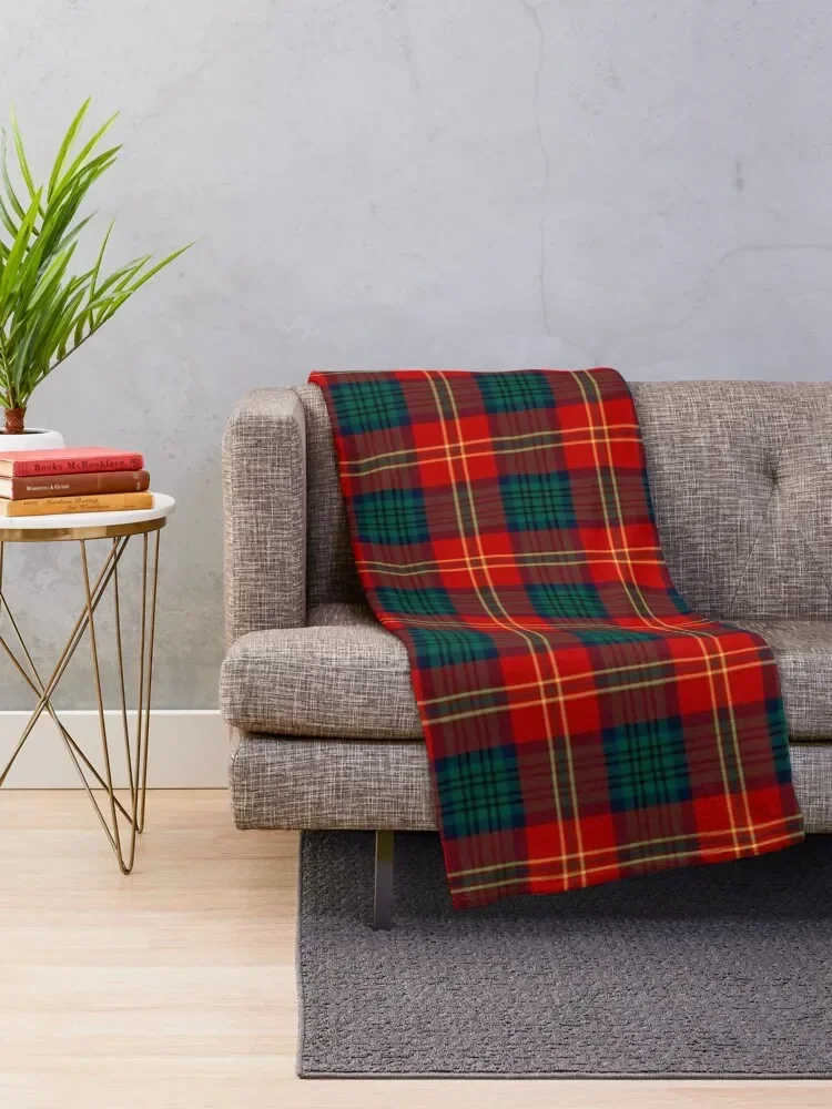 Clan Connolly Dress Tartan Throw Blanket sofa bed Decorative Sofa Loose Blankets