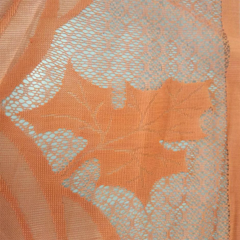 

Pumpkin Lace Tablecloth Fireplace Cloth Burnt Orange Decorative Runner Thanksgiving Table Cover Stain Resistant Large Size For