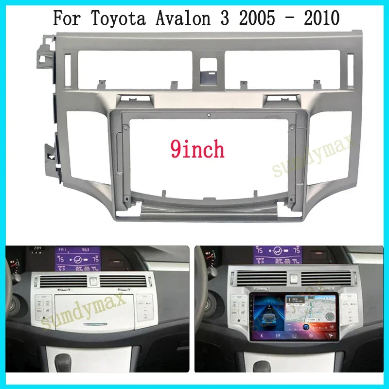 

2din автомобильная лицевая радиопанель для TOYOTA Avalon 2005-2009 Android радиоприемник комплект приборной панели лицевая панель лицевая панель лицевая панель лицевая панель