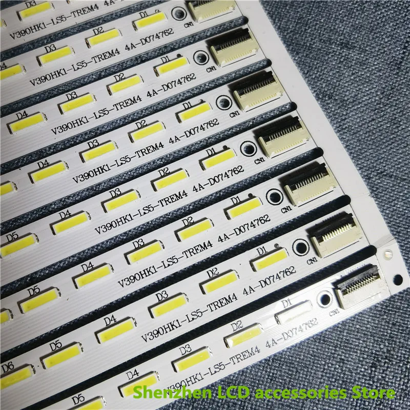 V390HK1-LS5 LED 스트립, L39E5000, 4A-D069457 V390HK1-LS5-TREW4, TREM4, 100%, 1 개, 48LED, 495mm, 6V, 신제품