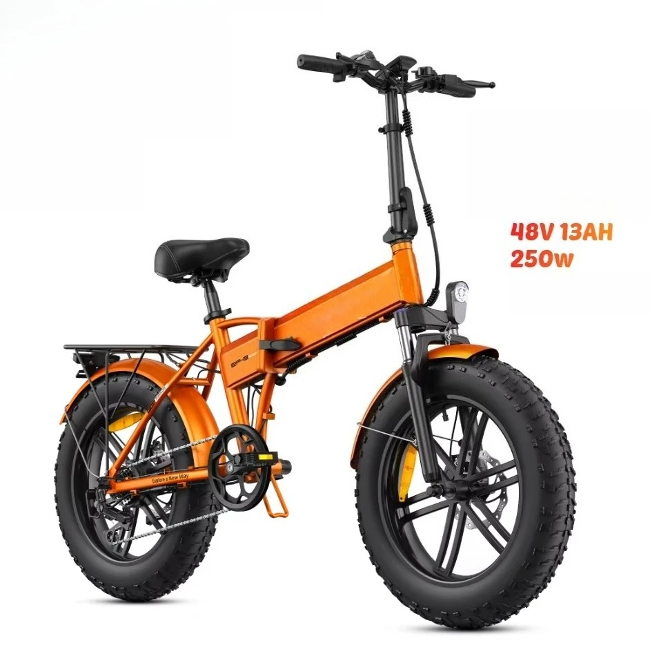 

EP-2 Boost 48V Hydraulic Disc Brakes Folding E-Bike 110KM Range LCD Display for Adventure Commute EU Warehouse Stock Ebike