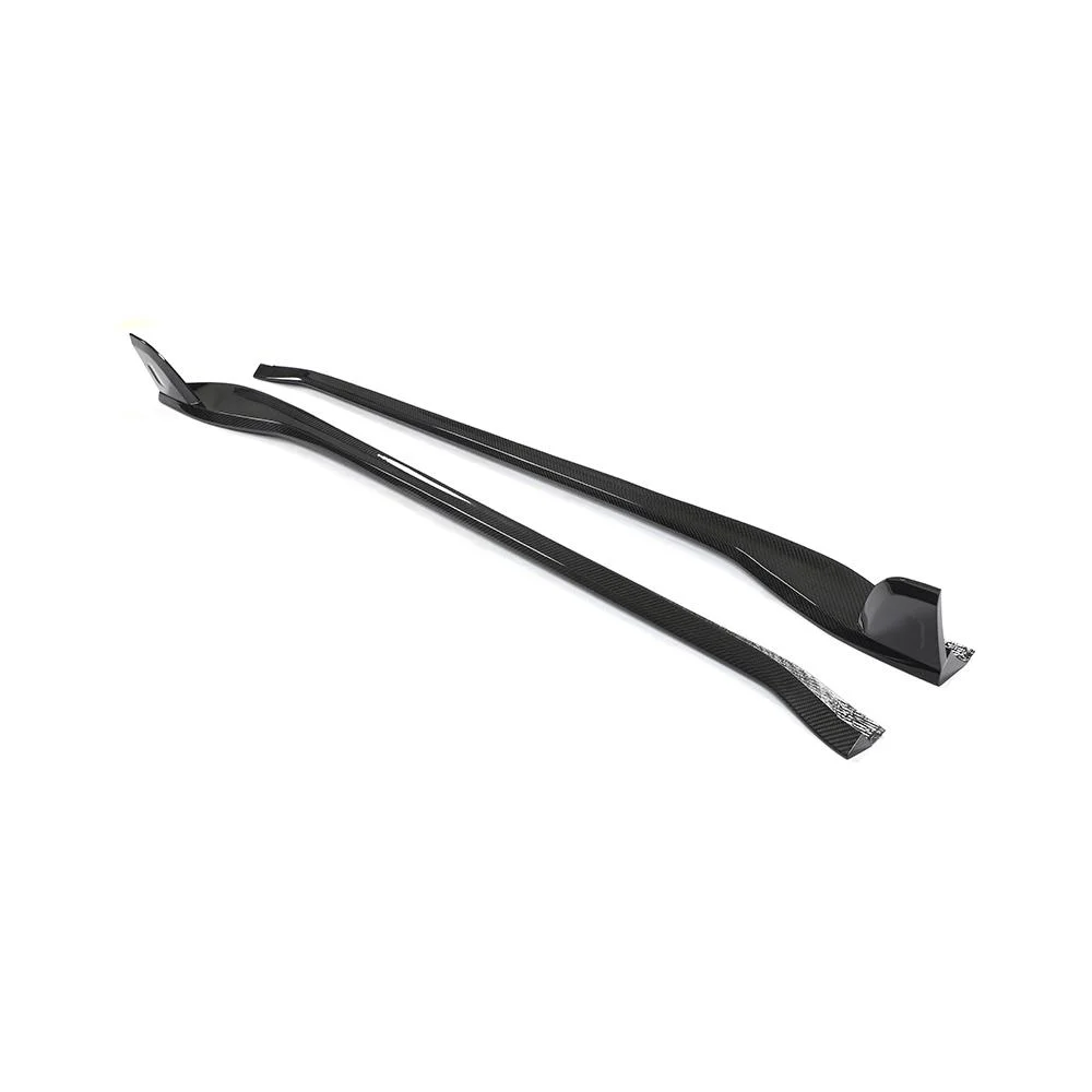 

For Porsche 911 Turbo S 2019-2022 Genuine Dry Carbon Fiber Front Lip Side Skirts Rear Diffuser Body Kits Car Accessories