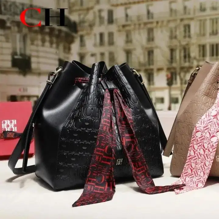 

CH High Quality Large Capacity Exquisite Fashion Women's Shoulder Bag Quality Luxury Solid Color Letter Women's Shoulder Bag