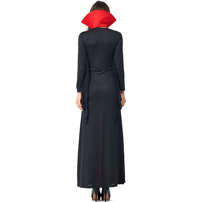 New Halloween Costume: Red And Black Lace Vampire Bat Outfit Devil Costume For Cosplay