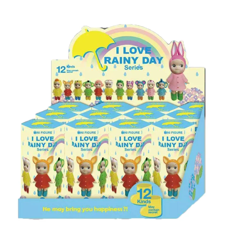 

Cute Mini Figure Anime Character Doll Model Decoration Toy Children Gift Surprise Box S Angle I Love Rainy Day Series Blind Box