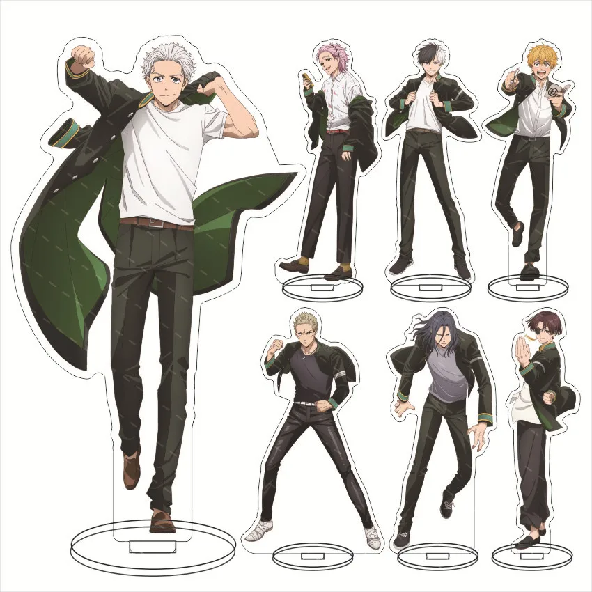 

WIND BREAKER Acrylic Stand Model Plate Decoration Originality Desk Figure Display Fans Gift Cartoon Products Classic Souvenir