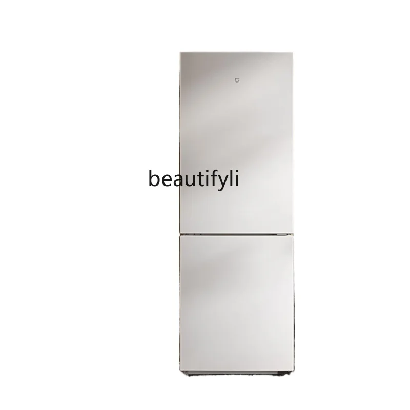 Refrigerator 175l Double Door Household MIJIA Power Saving Ultra-Thin Frozen Refrigerated Rental Dormitory White