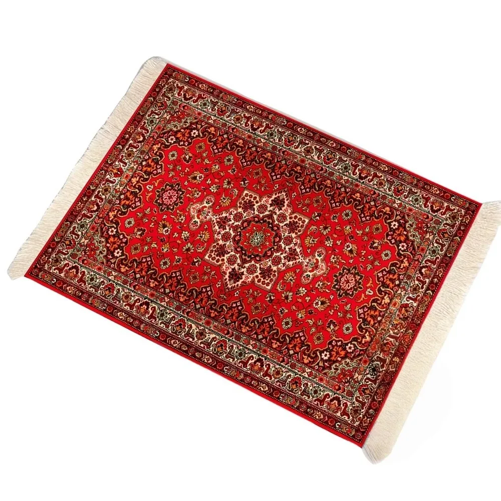 

Retro Persian Mouse Pad Exquisite Printing 23X18CM Tassel Mouse Pad Rubber Waterproof Computer Table Mat Office
