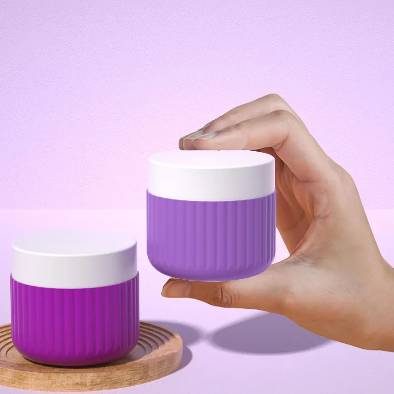 4 個 30/50 ミリリットルシリコーントラベルボトルアクセサリーポータブル BPA フリー漏れ防止絞り可能なサイズの容器旅行必需品セット