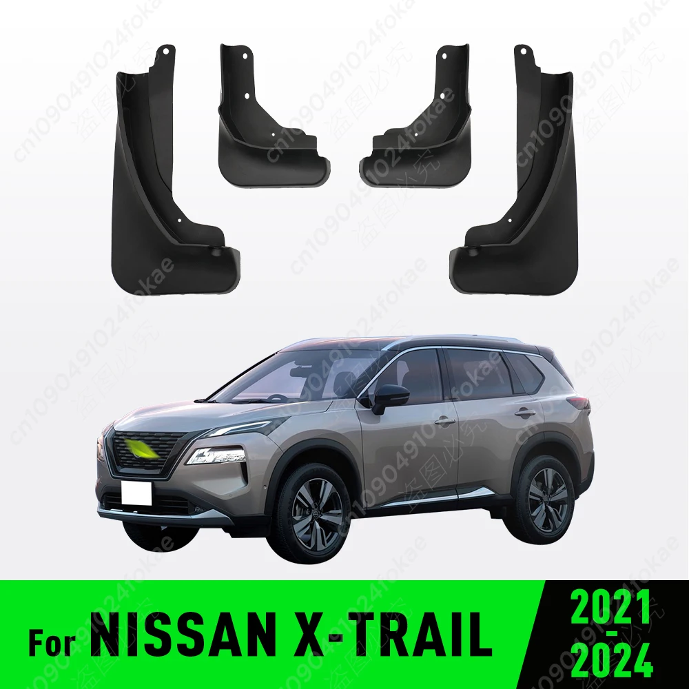Für Nissan X-Trail 2021 2022 2023 2024 Kotflügel Kotflügel Schmutz fänger Schutz Spritz klappe Kotflügel Autozubehör