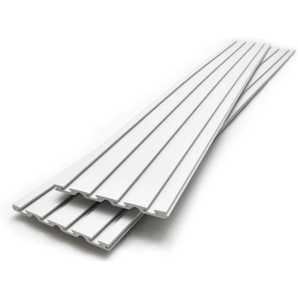 

Holds up to 50 lbs. per square foot 12" high x 96" long Wall panels (2-Pack)