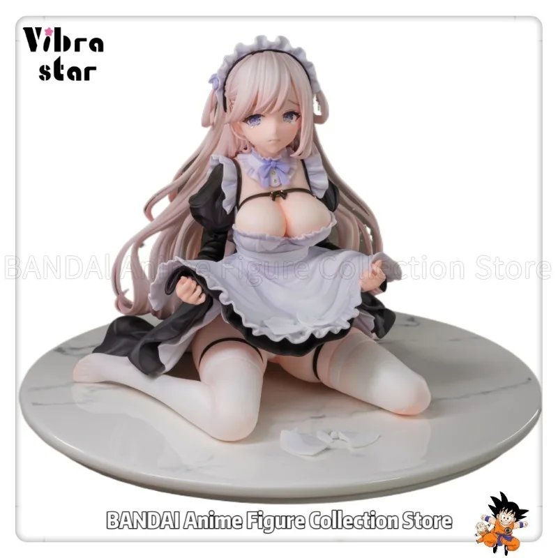 

Оригинальная фигурка Vibrastar Dojikko Maid Lily 1/6, масштаб 16 см, коллекция игрушек, модель, подарки