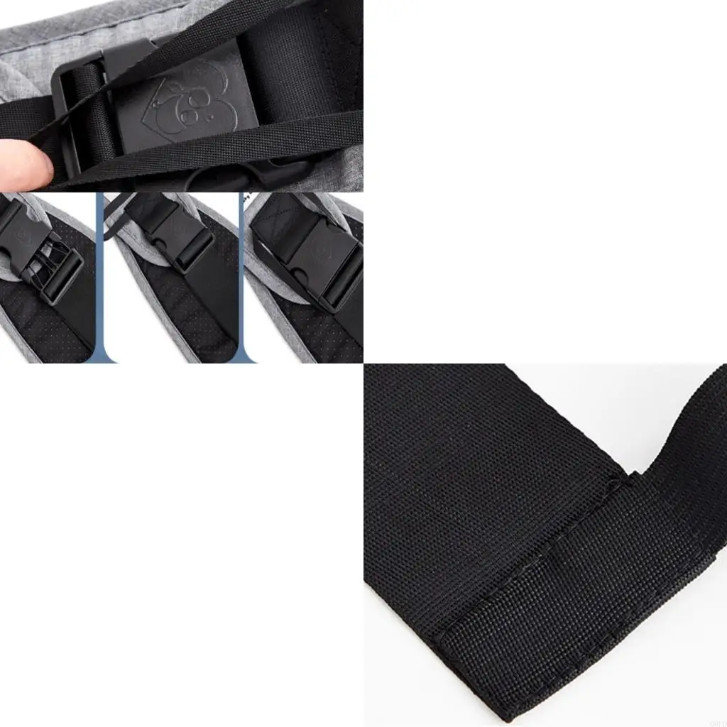 

Регулируемый ремень для переноски ребенка с рельефным акцентом на талии, стильный дизайн с леопардовым принтом