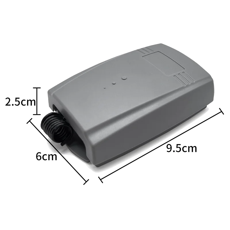 ATS-2CH 433MHz ガレージドアリモコン 12V-24V RF 送信機受信機固定ローリングコード 433.92Mhz ユニバーサル