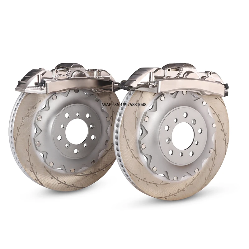 

Customized Electroplating Color Forging Aluminum Alloy Brake Caliper 6 Piston 380mm 390mm Brake Disc for W211 W222