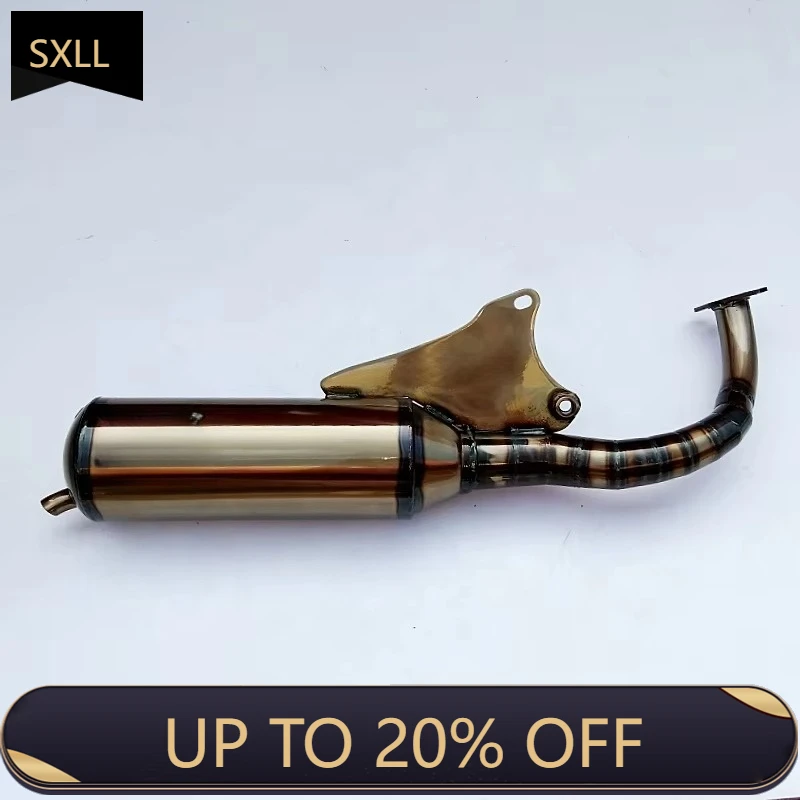 

SXLL Jogging 50 to 90cc 2-Stroke Scooter Engine 1E40QMB 1PE40QMB Performance of Racing Exhaust Muffler Exhaust Muffler